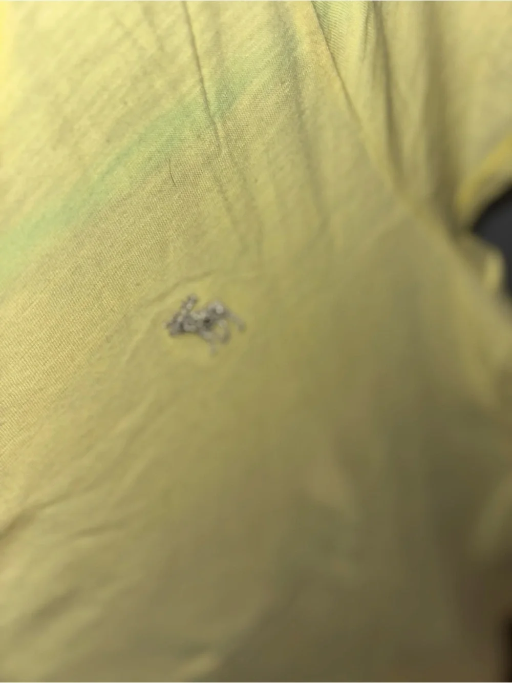 abercrombie kids 11/12  Pale Yellow Short Sleeve Tee